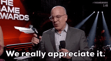 Really Appreciate It GIF by The Game Awards