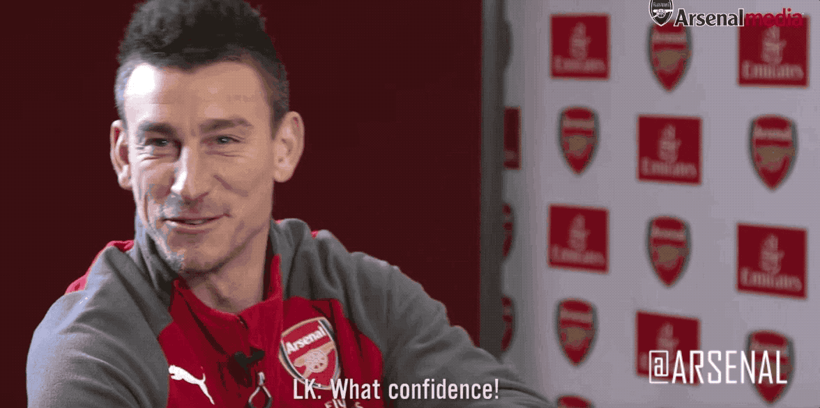 Premier League Laughing GIF by Arsenal Find & Share on GIPHY