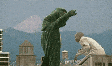 New trending GIF tagged godzilla dave chappelle chappelles ...