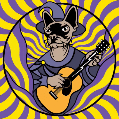 cat jamming GIF by Electric Catnip