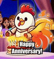 Happy Anniversary Love GIF by Zorooster