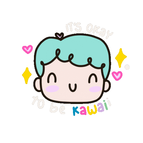 Pastel Kawaii Boy Sticker