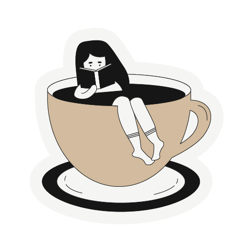 Cup Of Coffee Sticker by roisarts