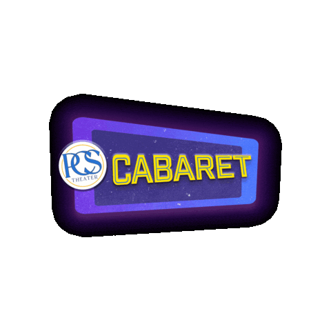 Cabaret Sticker by PCS Theater