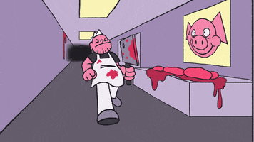 ratchili animation cartoon butcher ratchili GIF
