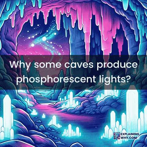 Bioluminescence Speleology GIF by ExplainingWhy.com