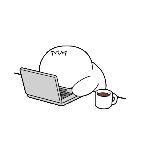 Tumtum Workinglate Sticker by okdstudio