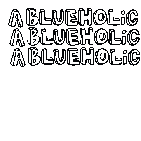 Blue Sticker