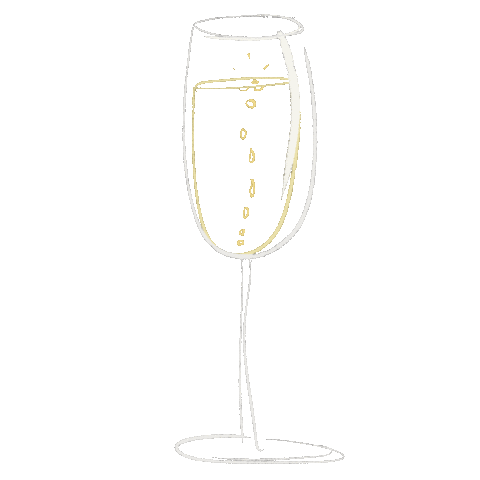 Champagne Sticker