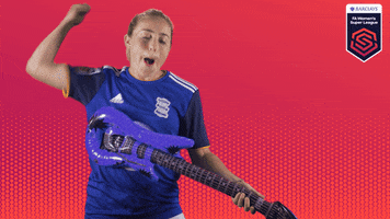 Womens Football Guitar GIF by Barclays FAWSL