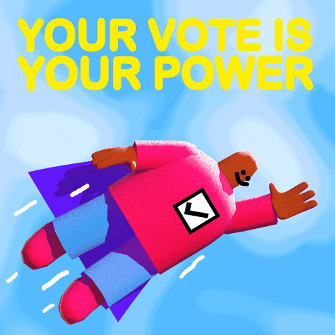 Flying Election 2020 GIF by INTO ACTION