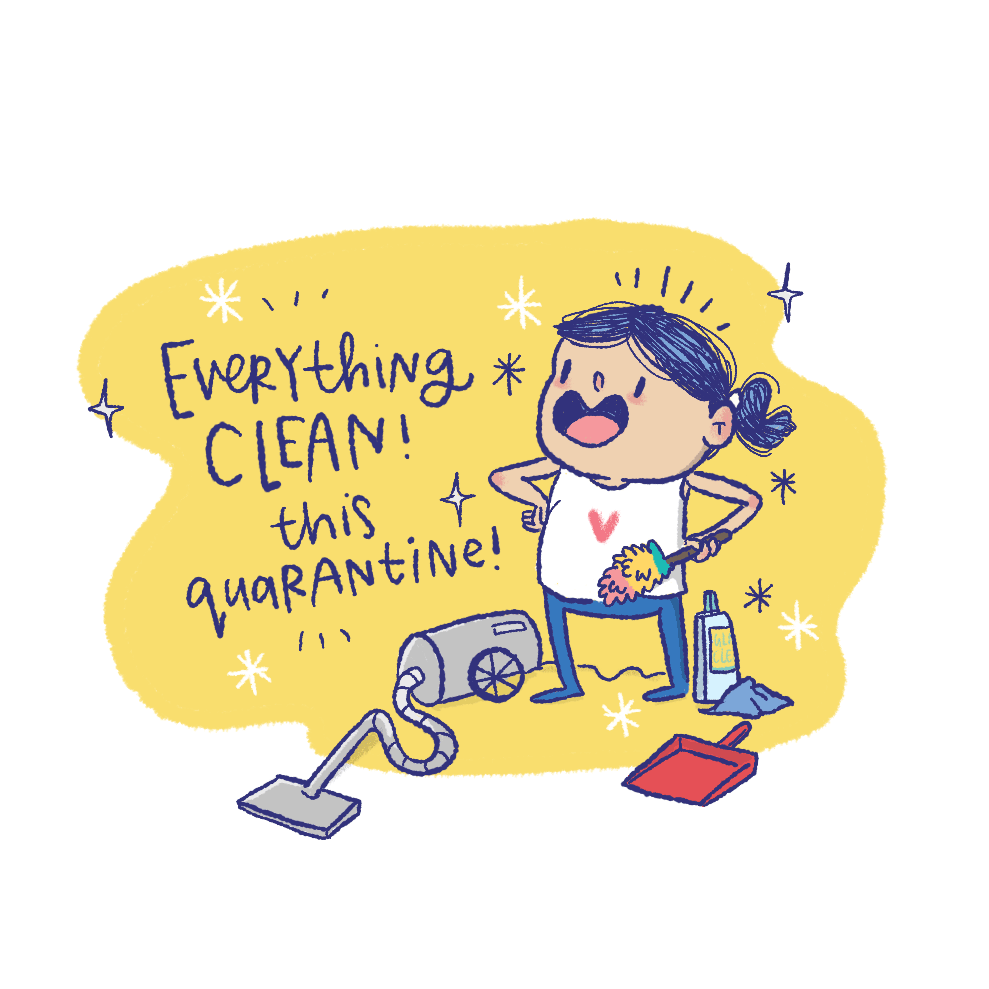 Corona Stayathome Sticker by Alicia Souza