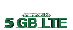 Gigabyte Handyvertrag Sticker by smartmobil.de