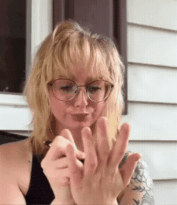 Hand Write GIF