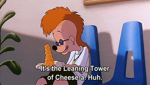 It’s so cheesy