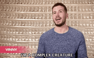 double shot at love im a complex creature GIF by A Double Shot At Love With DJ Pauly D and Vinny