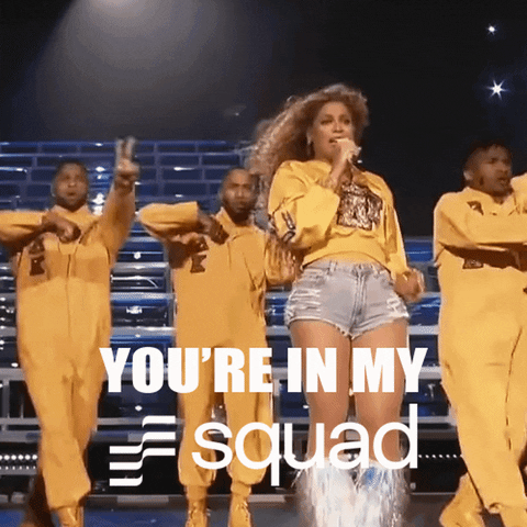 Beyonce Team GIF by Withyoursquad