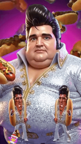 Hound Dog Elvis GIF