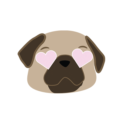 Pug Sticker