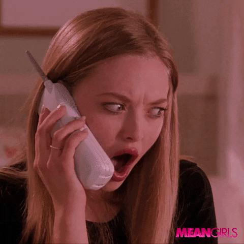 Shocked Amanda Seyfried GIF by Mean Girls - Find & Share on GIPHY