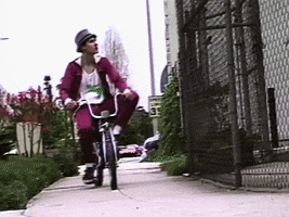 Mike D Bike GIF by Beastie Boys