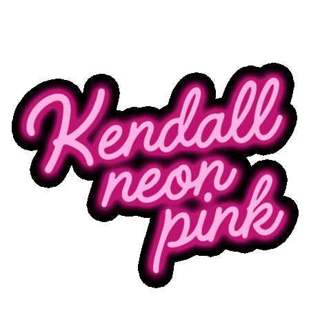 Pink Neon Sticker by HOAKA SWIMWEAR