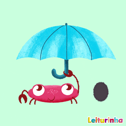 Umbrella Crab GIF by PlayKids