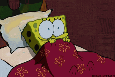 scared spongebob GIF - scared spongebob GIF