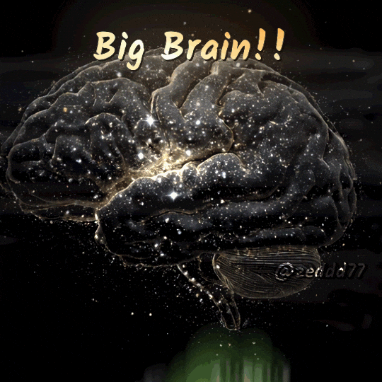 Small Brain GIF
