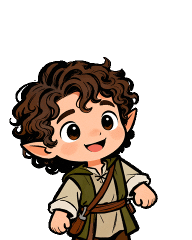 Lord Of The Rings Wow Sticker by Craftorb