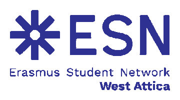 Athens Erasmuslife Sticker by ESN West Attica