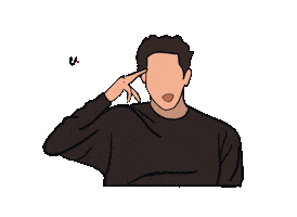 Friends Ross Sticker