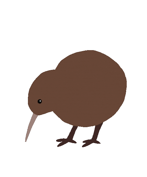 New Zealand Kiwi Sticker