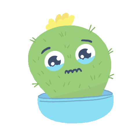 Sad Cry Sticker