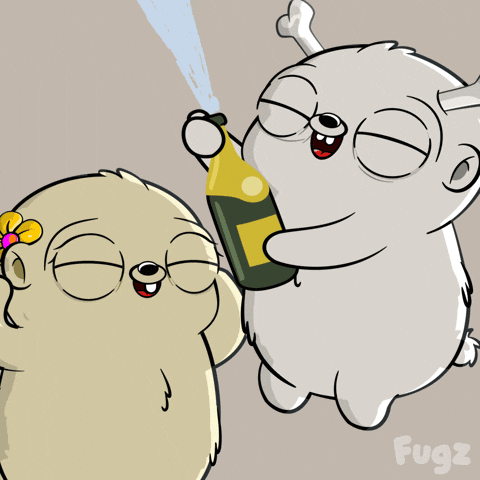 Happy New Year Party GIF by Fugz Official