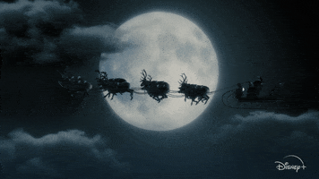 Christmas Moon GIF by Disney+