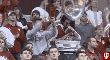 Band Fans GIF by Indiana Hoosiers