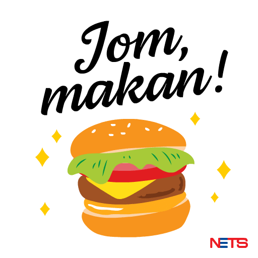 Burger Raya Sticker by NETS