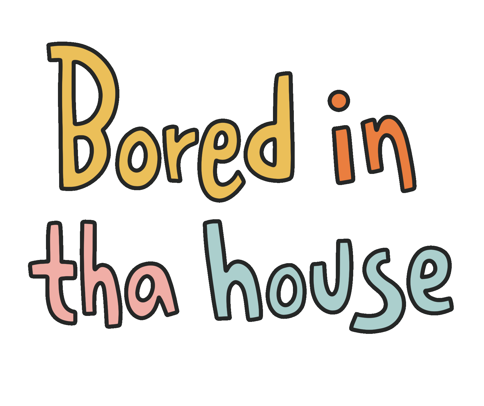 Bored Style Sticker by Nora Fikse for iOS & Android | GIPHY