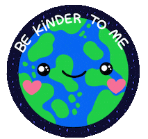 Be Kind Illustration Sticker