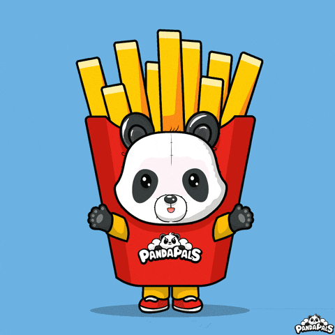 Fast Food Happy Dance GIF by PandaPals