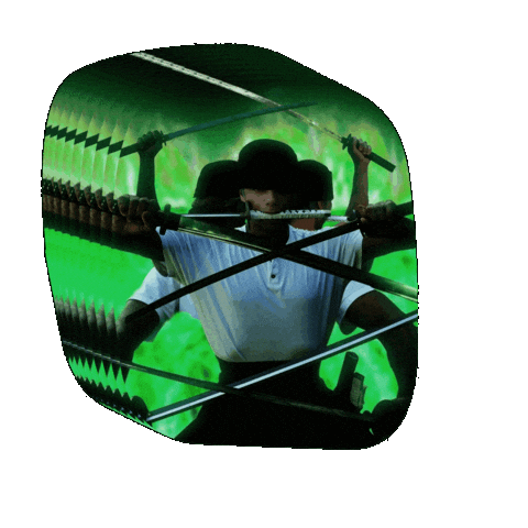 One Piece Cosplay Sticker