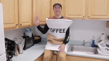 Reaction Gif Hello GIF by Death Wish Coffee