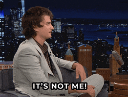 Wasnt Me Tonight Show GIF by The Tonight Show Starring Jimmy Fallon