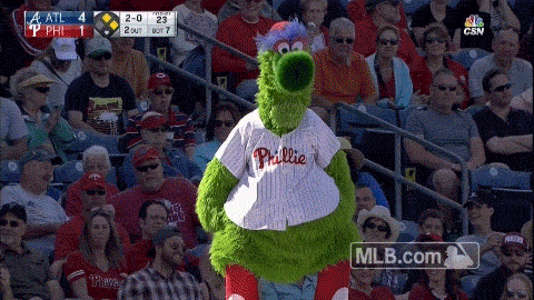 Phillie Phanatic GIFs - Get the best GIF on GIPHY