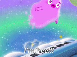 Friday Feeling Free GIF by GIPHY Studios Originals