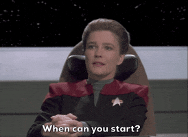 Star Trek Voyager Reaction GIF by Star Trek