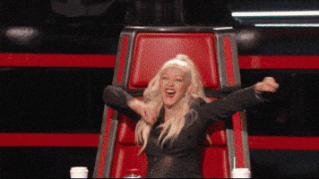 Excited Cheer GIF by reactionseditor