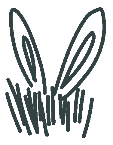 Summer Bunny Sticker by DAS FUTTERHAUS