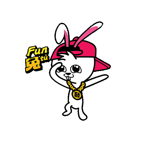 Fun Bunny Sticker by VISTA Eye